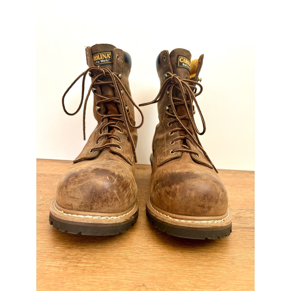 Carolina CA9853 Poplar Size 11 4E Composite Toe Logger Leather Work Boots - Picture 7 of 7